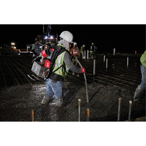 MX Fuel Backpack Concrete Vibrator Kit Equipex