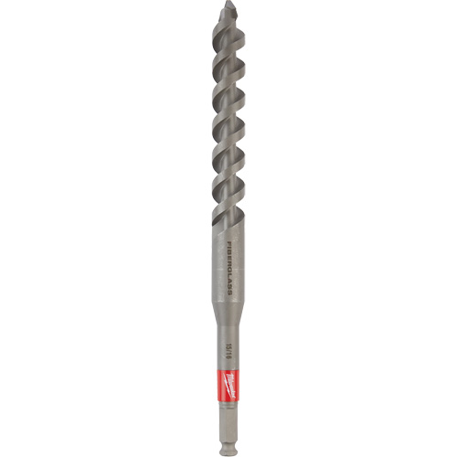 Shockwave Impact Duty Lineman's Fiberglass Drill Bit, 15/16", Carbide Equipex