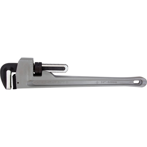 Pipe Wrench, 3" Jaw Capacity, 24" Long, Ergonomic Handle Equipex