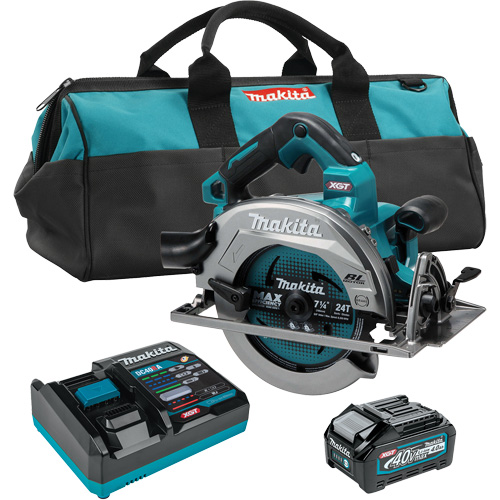 Trousse de scie circulaire avec moteur sans balai AWS Max XGT, 7-1/4", 40 V Equipex
