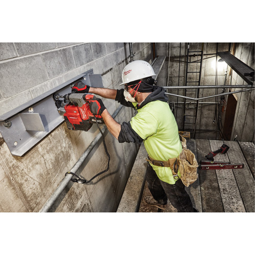 M18 Fuel SDS Plus Rotary Hammer Dust Extractor Kit, 18 V, 1", 2 ft-lbs., 1330 RPM Equipex