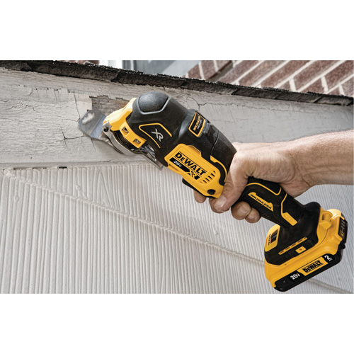 Ensemble pour outil polyvalent oscillant sans balai et sans fil &agrave; 3 vitesses XR, 20 V, Lithium-ion Equipex