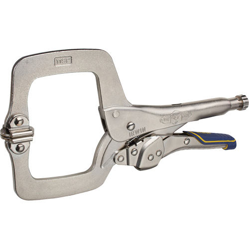 Vise-Grip&reg; Fast Release Locking Pliers with Swivel Pads, 11" Length, C-Clamp Equipex