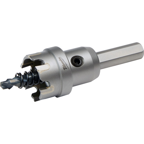 One-Piece Carbide Hole Cutters, 1", 3/16" Depth of Cut Equipex