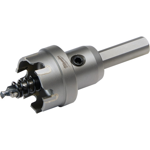 One-Piece Carbide Hole Cutters, 1-1/8", 3/16" Depth of Cut Equipex