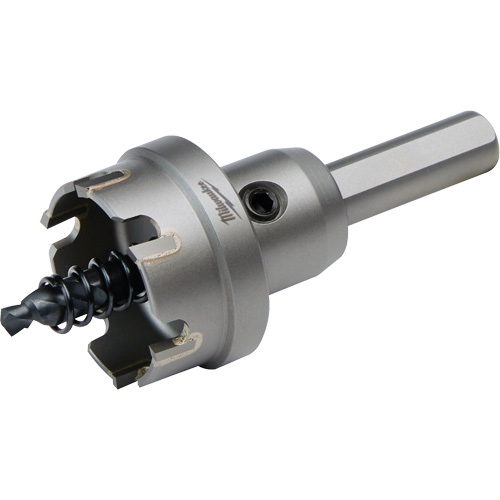 One-Piece Carbide Hole Cutters, 1-1/4", 3/16" Depth of Cut Equipex