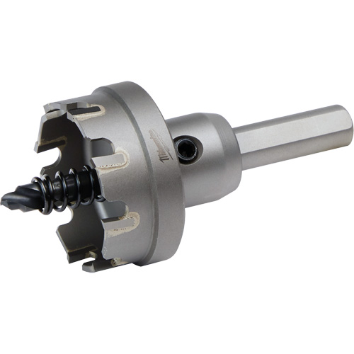 One-Piece Carbide Hole Cutters, 1-1/2", 3/16" Depth of Cut Equipex