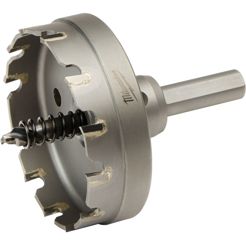 One-Piece Carbide Hole Cutters, 2-1/2", 3/16" Depth of Cut Equipex