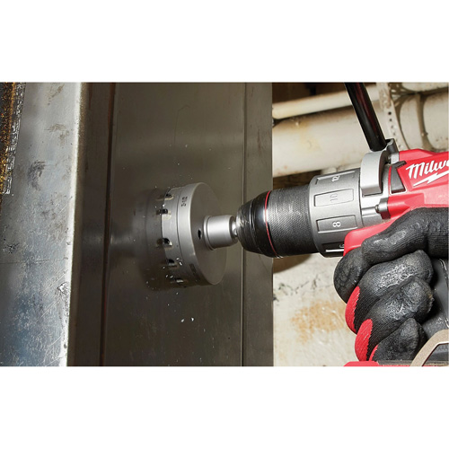 One-Piece Carbide Hole Cutters, 2-1/2", 3/16" Depth of Cut Equipex