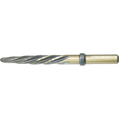 Al&eacute;soir pour construction Nitro DRILLCO, 1/2", Cannelure Spirale, Acier rapide, Tige Droit Equipex