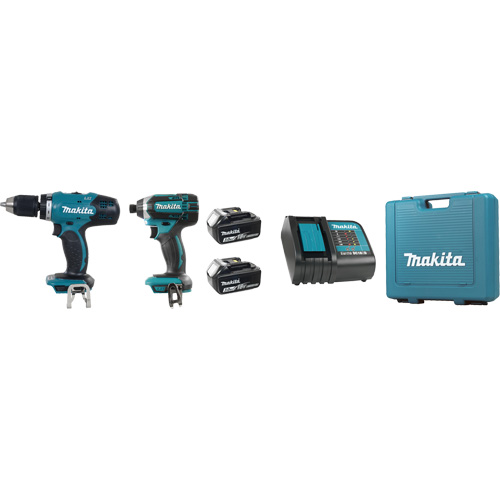 LXT&reg; 2 Tool Combo Kit, Lithium-Ion, 18 V Equipex
