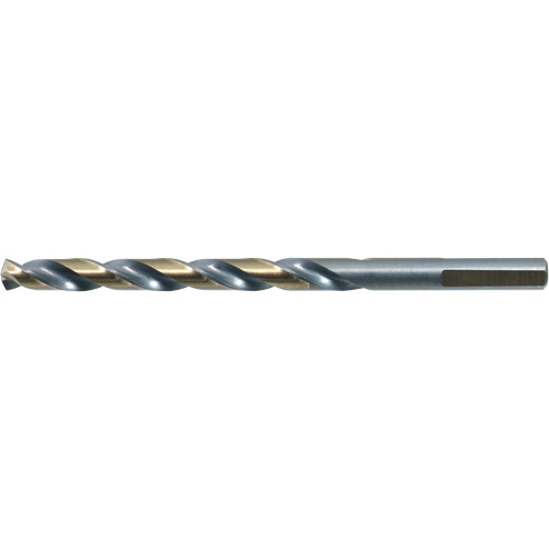 Drillco&reg; 3-Flat Shank Jobber Drill Bit, High Speed Steel, 1/16", 1-7/8" L, 7/8" Flute, 140° Point Angle Equipex