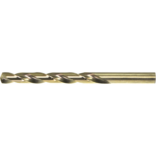 Drillco&reg; Jobber Drill Bit, Cobalt, A, 3-7/8" L, 2-5/8" Flute, 135° Point Angle Equipex