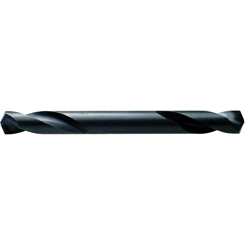 Foret &agrave; double extr&eacute;mit&eacute; DRILLCO, #11, Acier rapide, Cannelure 1/2", Pointe de 135° Equipex