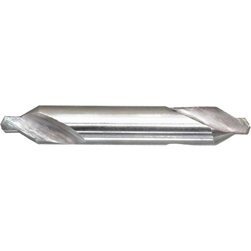 Drillco&reg; Combined Centre Drill & Countersink, #5, 3/16" Small Diameter, 7/16" Large Diameter, High Speed Steel Equipex