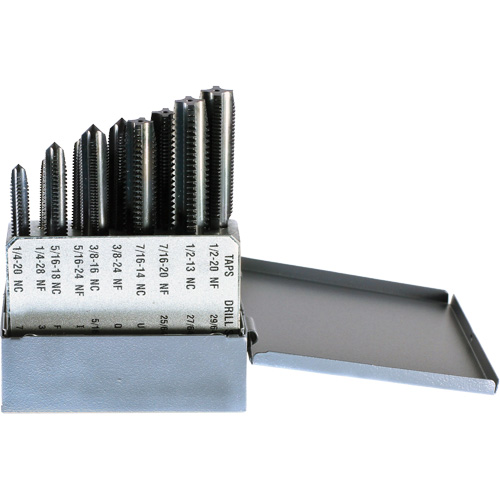 Jeu de tarauds Drillco, 10 morcea Equipex