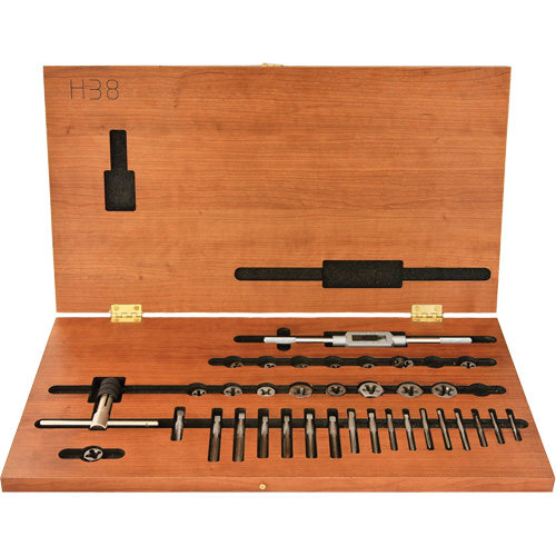 Drillco&reg; Tap & Hex Die Set, 36 Pieces Equipex