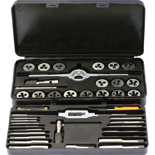 Drillco&reg; Metric Tap & Die Set, 36 Pieces Equipex