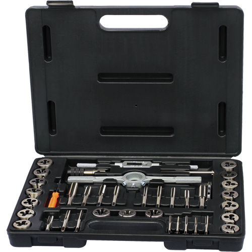 Drillco&reg; Metric Tap & Die Set, 36 Pieces Equipex