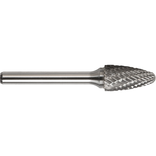 Fraise arboriforme &agrave; embout sph&eacute;rique &agrave; simple coupe DRILLCO, SF-12 Equipex