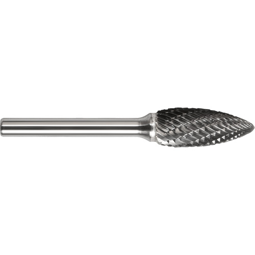 Fraise en forme de flamme &agrave; double coupe Drillco, SH-1 Equipex