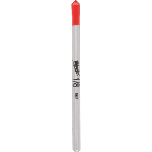 Foret pour verre et carreaux, 1/8", Carbure Equipex