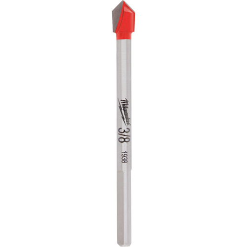 Foret pour verre et carreaux, 3/8", Carbure Equipex