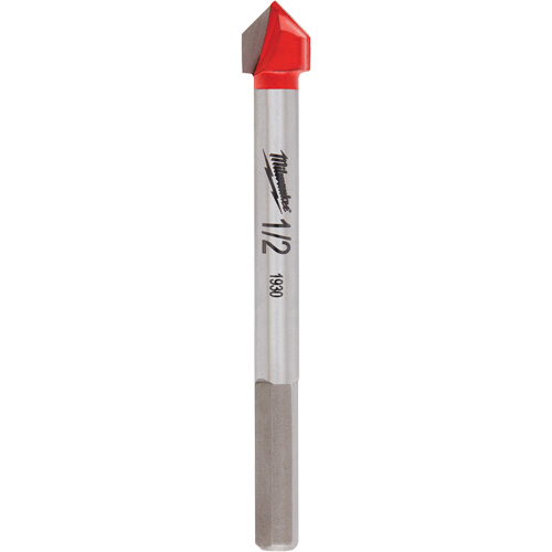 Foret pour verre et carreaux, 1/2", Carbure Equipex