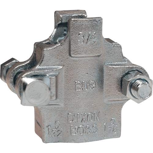 Boss&reg; Clamp 2 Bolt Type with 2 Gripping Fingers Equipex