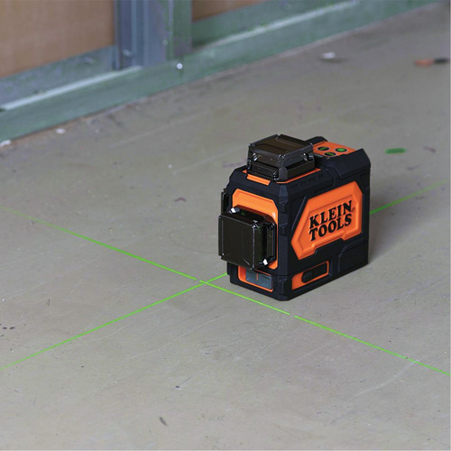 Niveau laser planaire vert auto-nivelant rechargeable Equipex