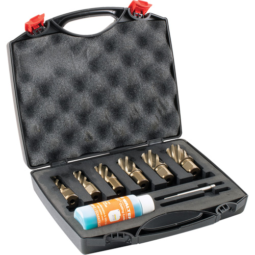 SST Core Cut Annular Cutter Kit, Bronze, 1" Depth of Cut, 3/4" Shank Equipex