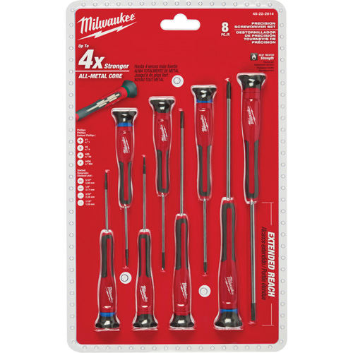 Precision Screwdriver Set, 8 Pcs. Equipex