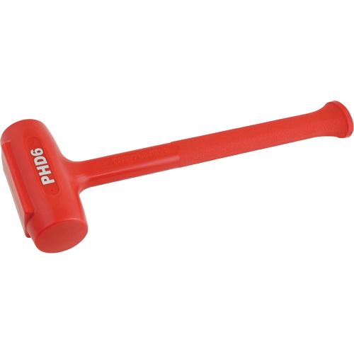 One-Piece Dead Blow Hammer, 5.5 lbs., Smooth Grip, 20" L Equipex