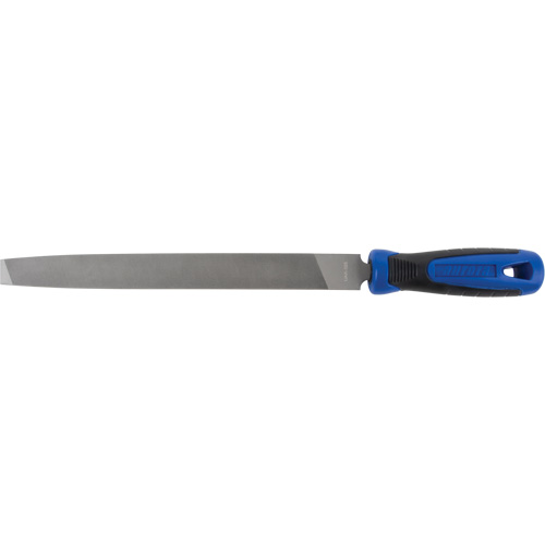 Mill File With Handle, Flat, 10", Bastard Equipex