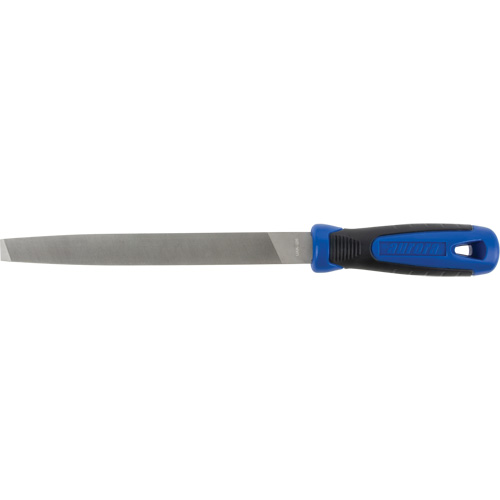 Mill File With Handle, Flat, 8", Bastard Equipex