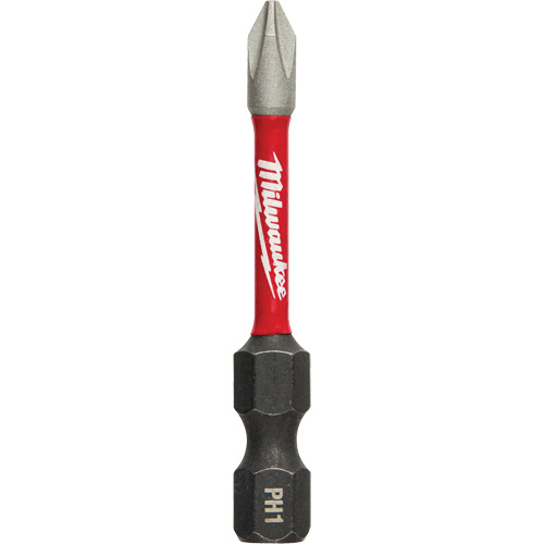 Embouts &agrave; percussion Shockwave Impact-Duty, Phillips, Embout #1, Prise 1/4", Longueur 2" Equipex