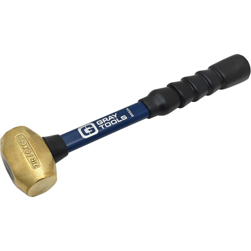 Brass Hammer, 2 lbs. Head Weight, 14" L Equipex