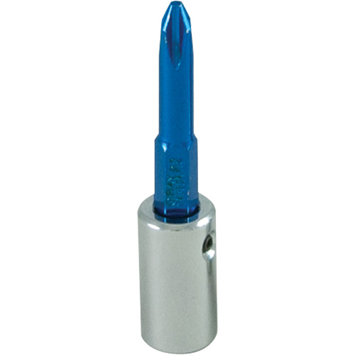 Blue Tip Screwdriver Bit, Phillips, #2, 1/4" Drive Equipex