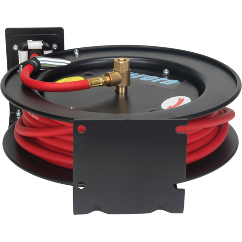 Hose Reel, Air/Water, 1/4" x 35', Single Hose, 300 psi Equipex