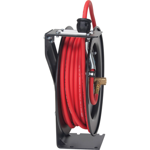 Hose Reel, Air/Water, 1/4" x 35', Single Hose, 300 psi Equipex