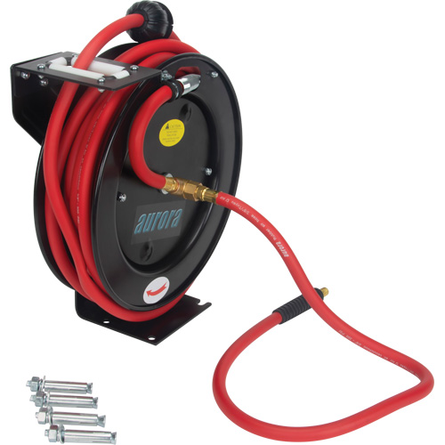 D&eacute;vidoir de tuyau, Air/Eau, 3/8" x 35', Tuyau simple, 300 psi Equipex