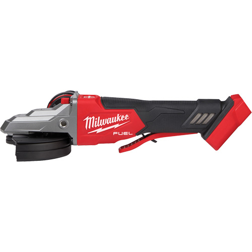 M18 Fuel Flathead Braking Grinder with No-Lock Paddle Switch, 18 V, 5" Chuck, Lithium-Ion Equipex