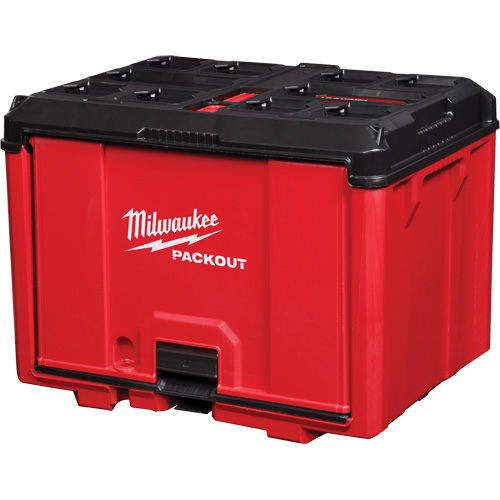 Armoire &agrave; outils Packout, 15" x 15" x 20", Noir/Rouge Equipex