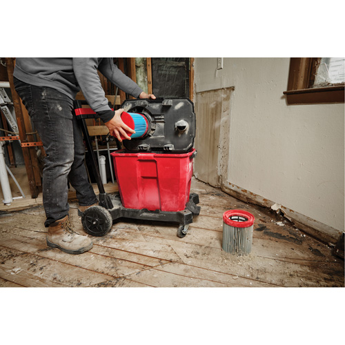 Filtre grand format &agrave; haute efficacit&eacute; pour aspirateur sec/humide, Cartouche, Pour 12 gal. US/9 gal. US/6 gal. US Equipex