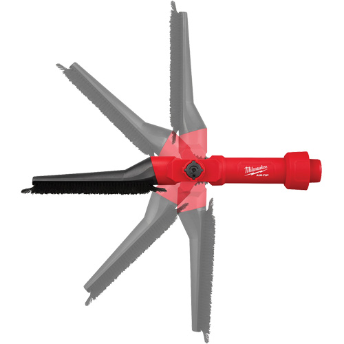 Air-Tip Low-Profile Pivoting Brush Tool Equipex