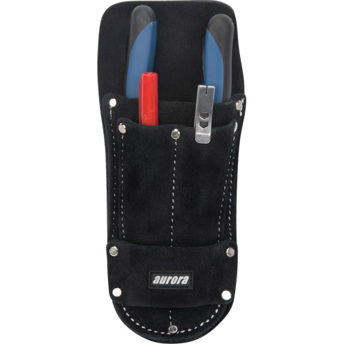 &eacute;tui pour outils, Porte-pinces, Cuir, 3 Poches Equipex