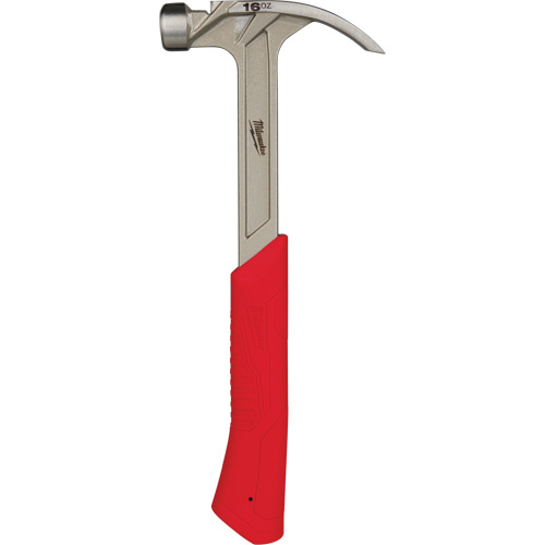 Claw Hammer, 16 oz., Cushion Handle, 13" L Equipex