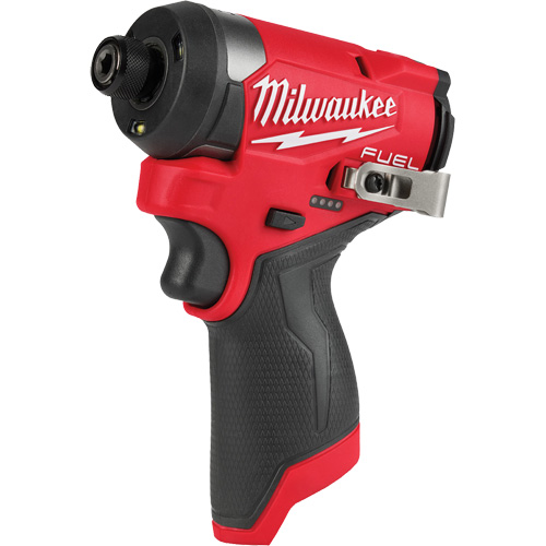 Tournevis &agrave; percussion hexagonal M12 Fuel, 1/4", 1500 lb-po Couple max., 12 V, Lithium-ion Equipex