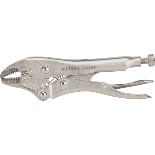 Pince-&eacute;tau avec coupe-fils, Longueur 5", M&acirc;choire courb&eacute;e Equipex