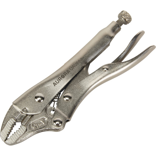 Pince-&eacute;tau avec coupe-fils, Longueur 5", M&acirc;choire courb&eacute;e Equipex